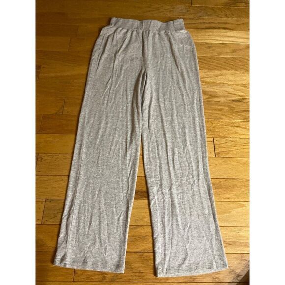 Lucky Brand women's soft grey elastic waist casual loose fitting pants sz small - Picture 1 of 10